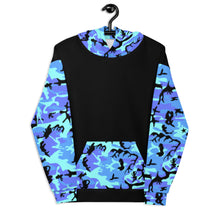 Load image into Gallery viewer, Baby Blue Camo Hoodie