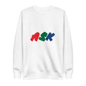 ASK Mood Fleece Pullover Sweatshirt