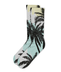 Pastel Palm Socks