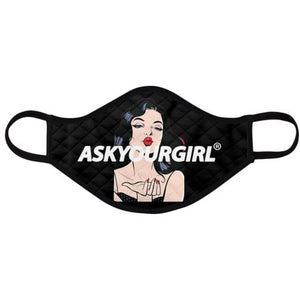 Kiss your girl mask 2 pack