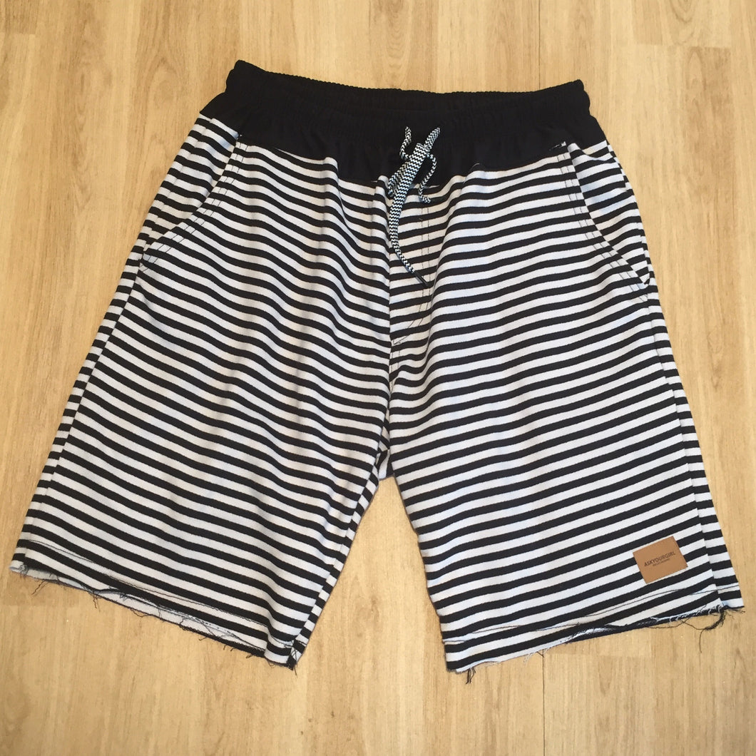 Carioca stripe lounge shorts