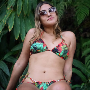 Toucan sunset string bikini