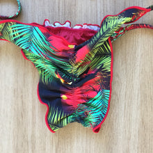 Load image into Gallery viewer, Toucan sunset string bikini