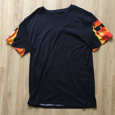 Ask your girl arabic fire tee