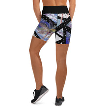 Load image into Gallery viewer, Geo Tropical Gym Shorts