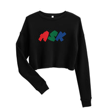 Load image into Gallery viewer, ASK Mood Cropped Sweatshirt