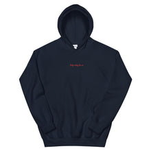 Load image into Gallery viewer, Red Arabic embroidered Hoodie