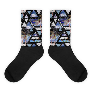 Geo Tropical Socks