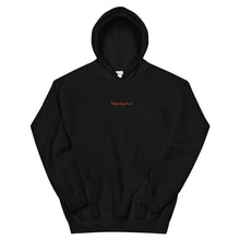 Load image into Gallery viewer, Red Arabic embroidered Hoodie