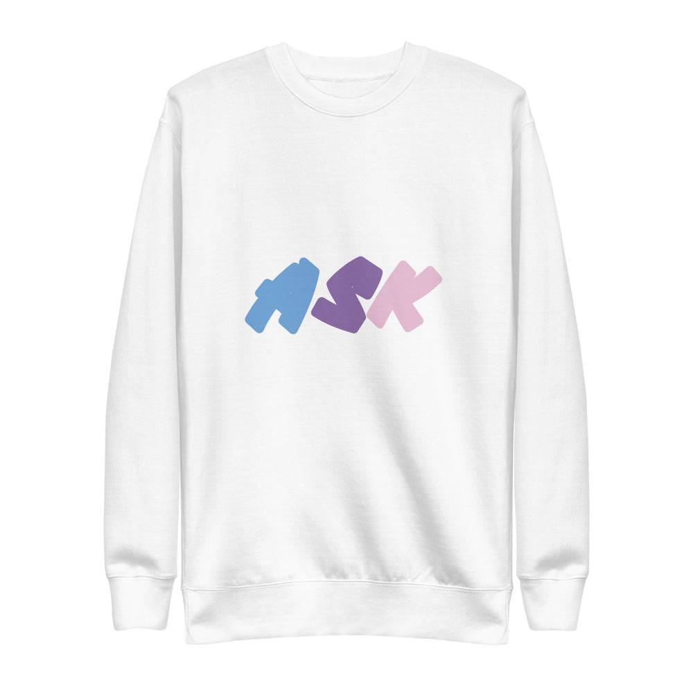 ASK Vibe Fleece Pullover Sweatshirt