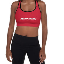 Load image into Gallery viewer, Staple Red Sports Bra